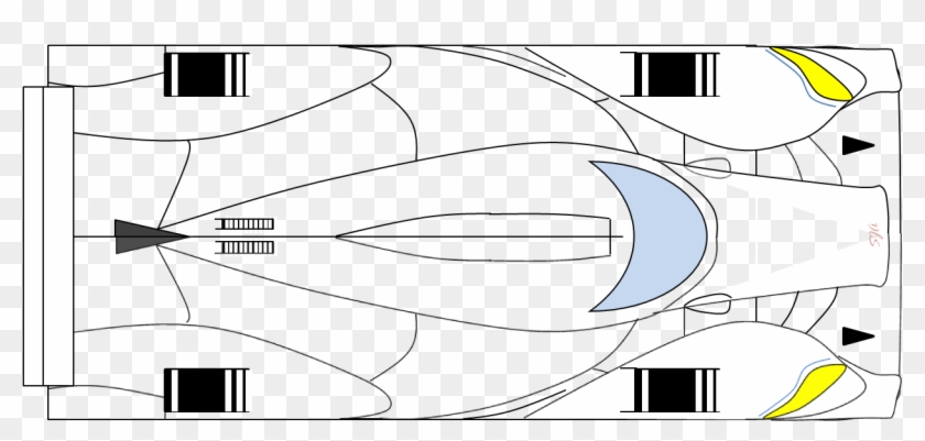 The - Lmp1 Cars Top View #328729