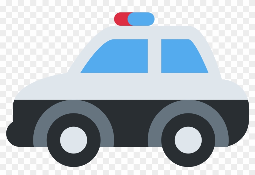 Police Car - Police Car Emoji Twitter #328769