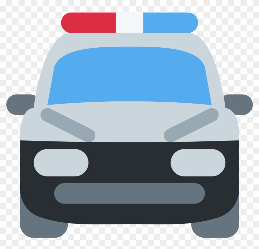 Oncoming Police Car - Police Car Emoji Discord #328780