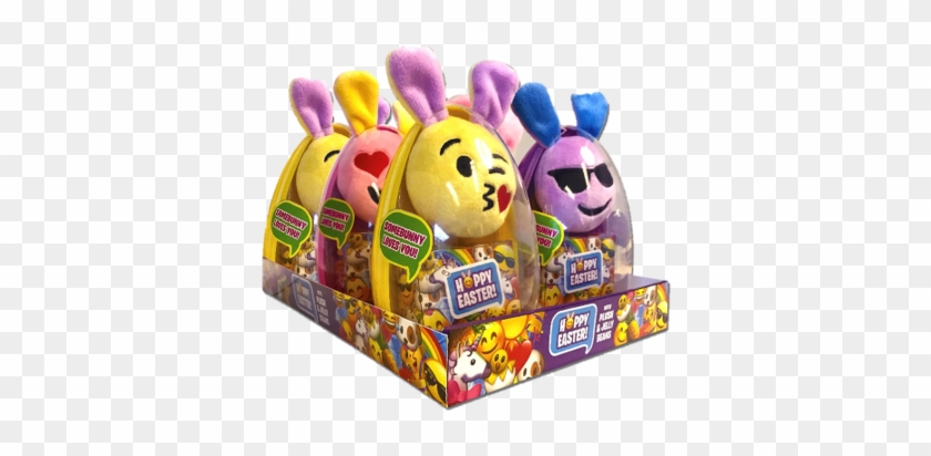 Emoji Plush Eggs 42g, Plush Bunny Filled Candy 42 G - Baby Toys #328822