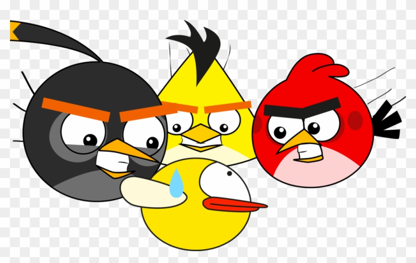 Random Drawing Angry Birds Vs - Flappy Bird And Angry Bird #328854