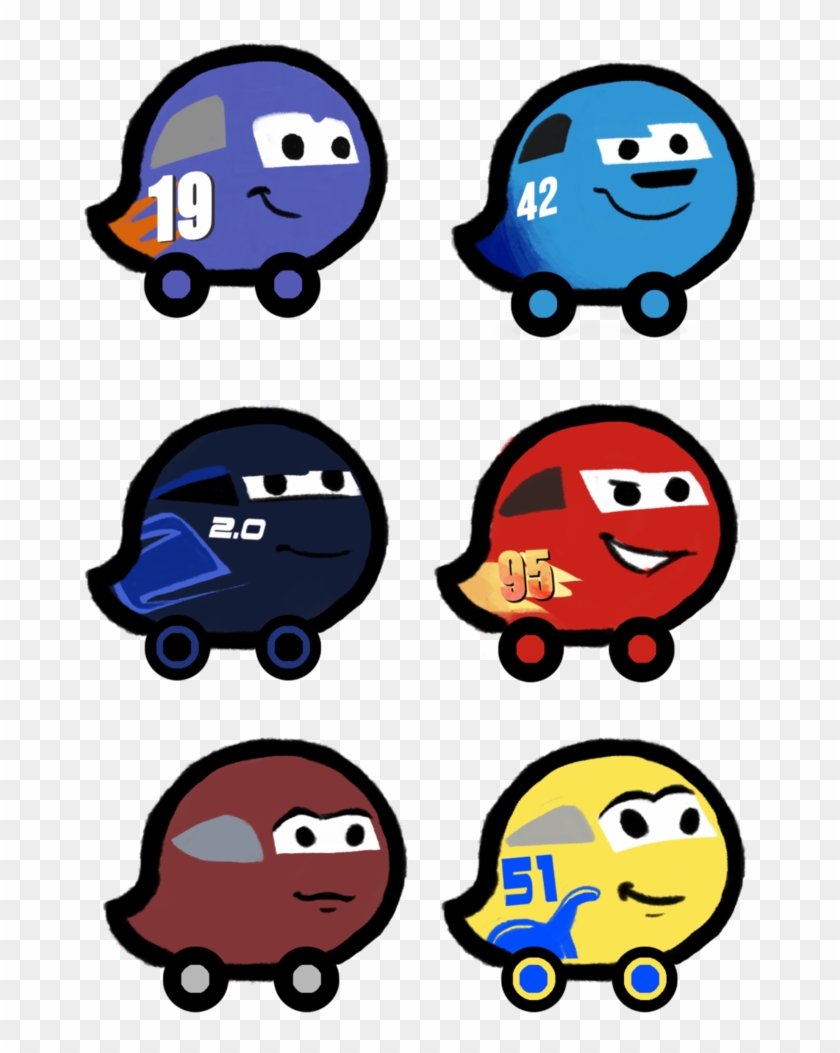 Cars 3- Waze Icons By Myrza289 - Waze Icon Car #328872