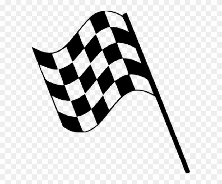Race Car Clip Art - Race Flag Clip Art #328873