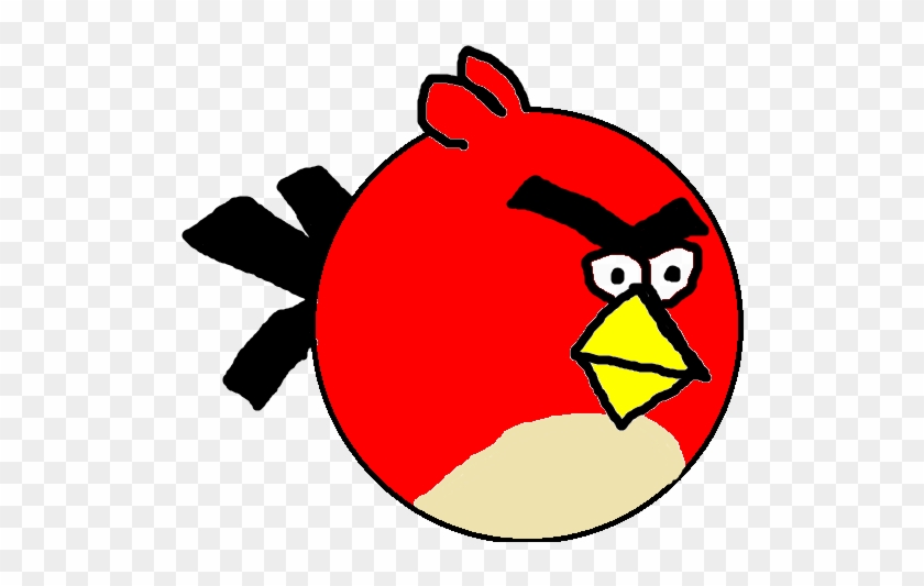 Red From Angry Birds Second Drawing By Darth19 - Say No To Drugs #328884