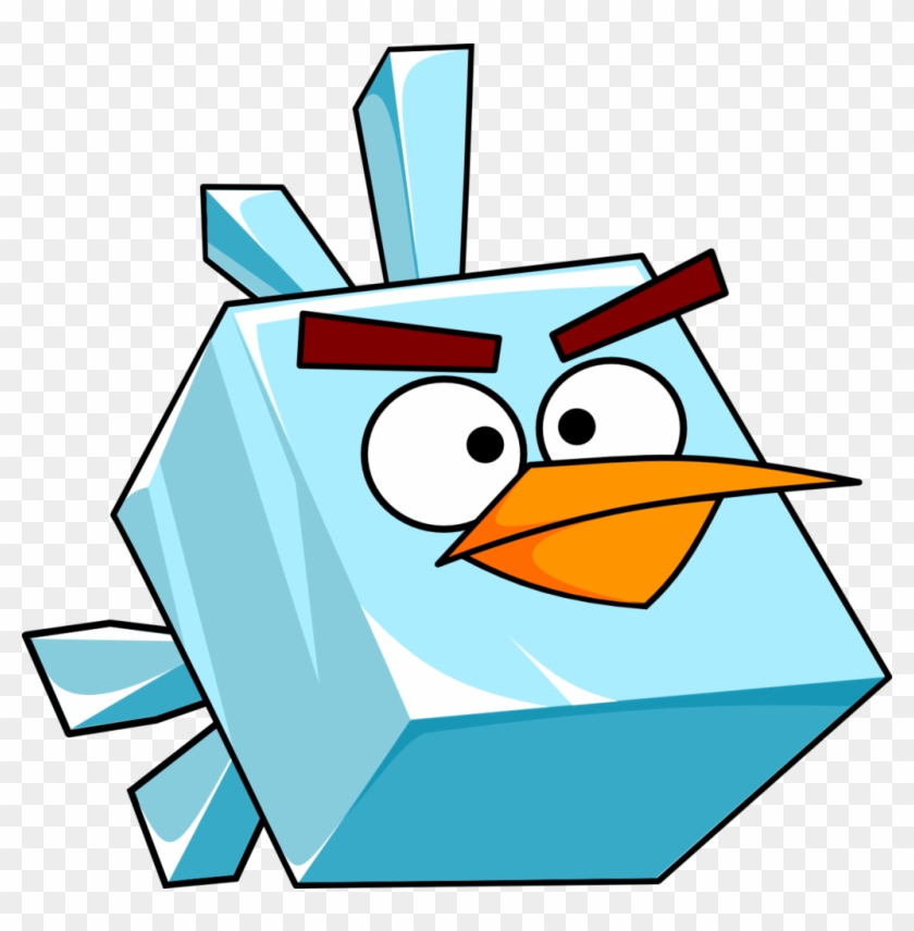 Ice Bird By Jennyshevchenko On Deviantart Angry Birds - Angry Birds Space Ice Bird #328924