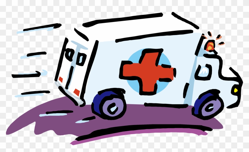 Ambulance First Aid Cartoon Health Care - Ambulance #328979