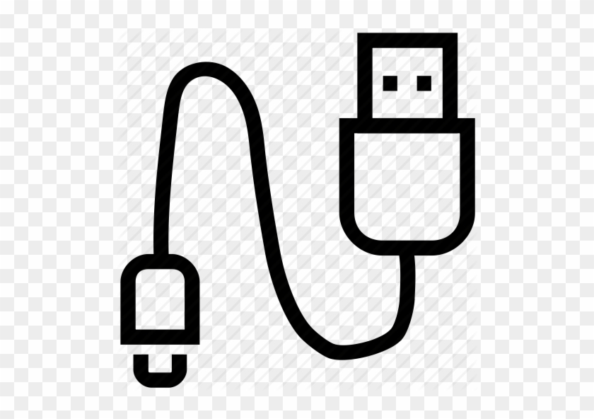 Usb Cable Clipart Png - Cable Usb Vector Png #329008