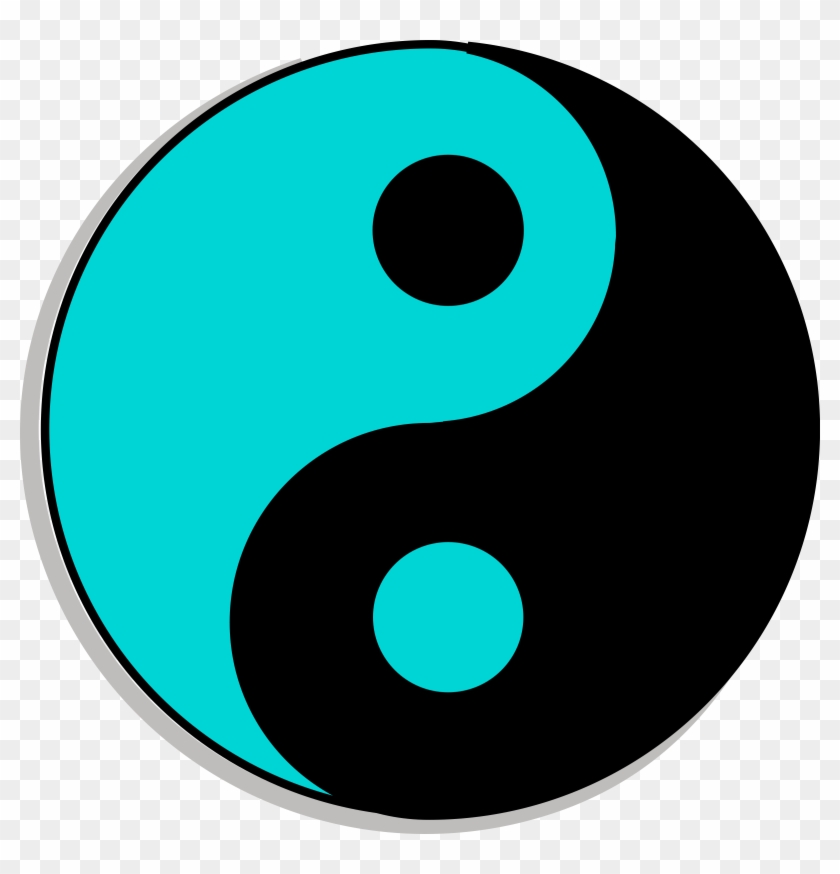Yin Yang Ying Yang Clip Art Clipart - Yin And Yang Color #329062