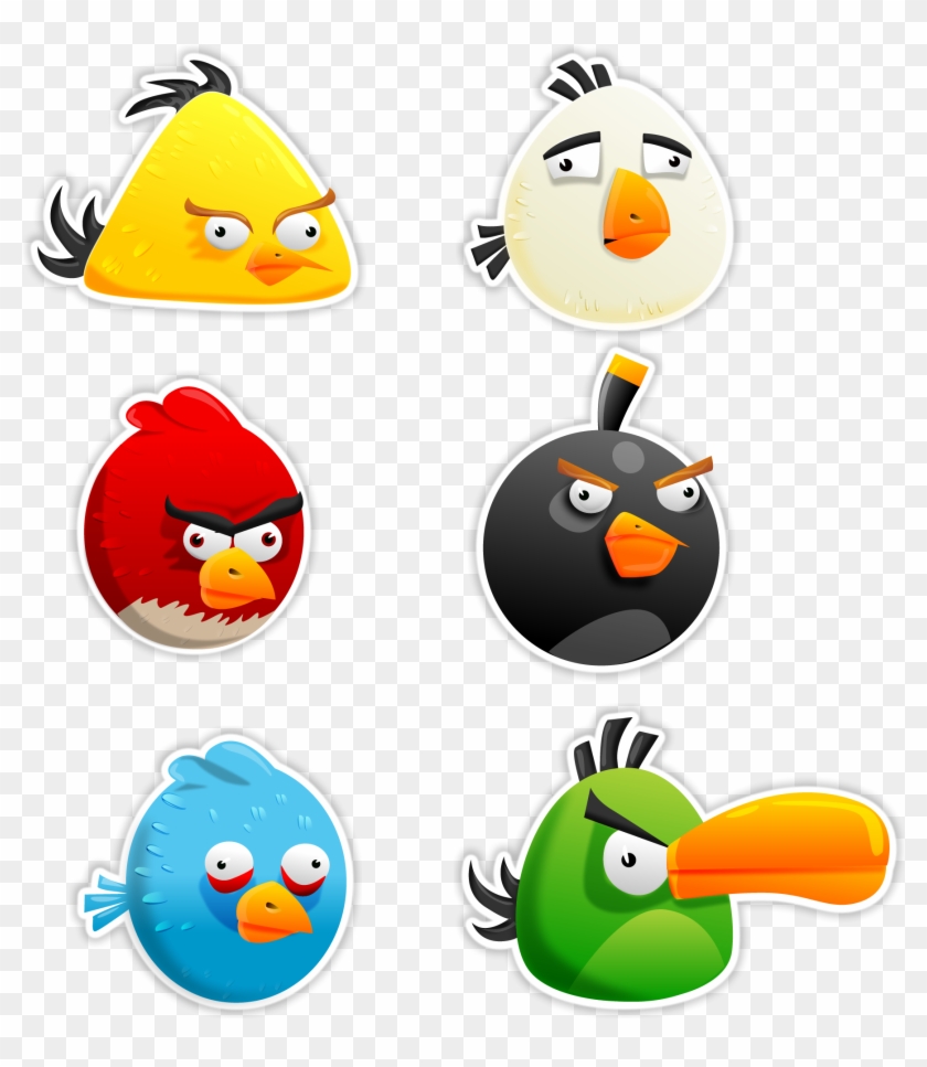 Angry Birds - Angry Bird Picture Download - Free Transparent PNG Clipart  Images Download