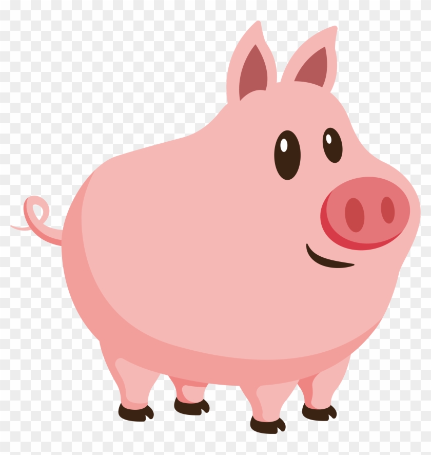 Pig Clip Art - Pink Pig Png #329174