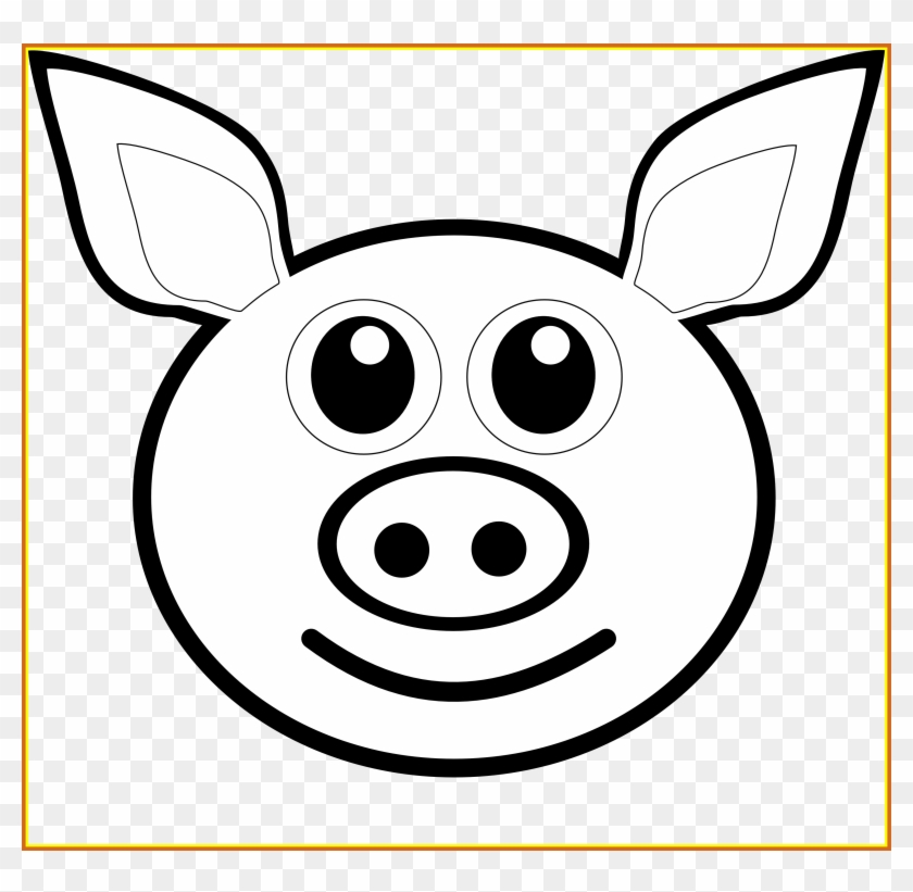 Appealing Pig Face Drawing At Getdrawings For Personal - Coloring Of Poop Emoji #329190