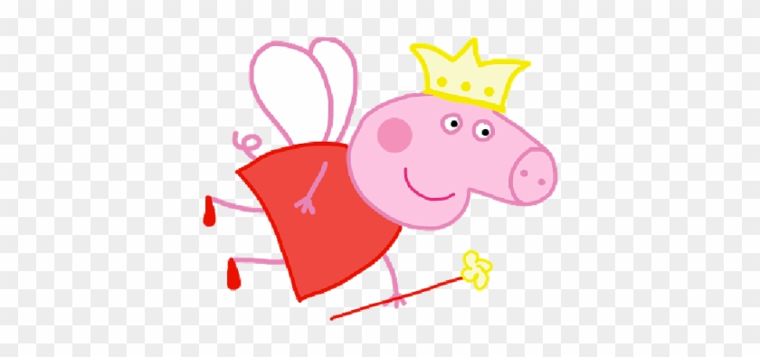 Peppa Pig Funny Fairy Party Clipart 1 U0026middot Peppa - Peppa Pig #329282