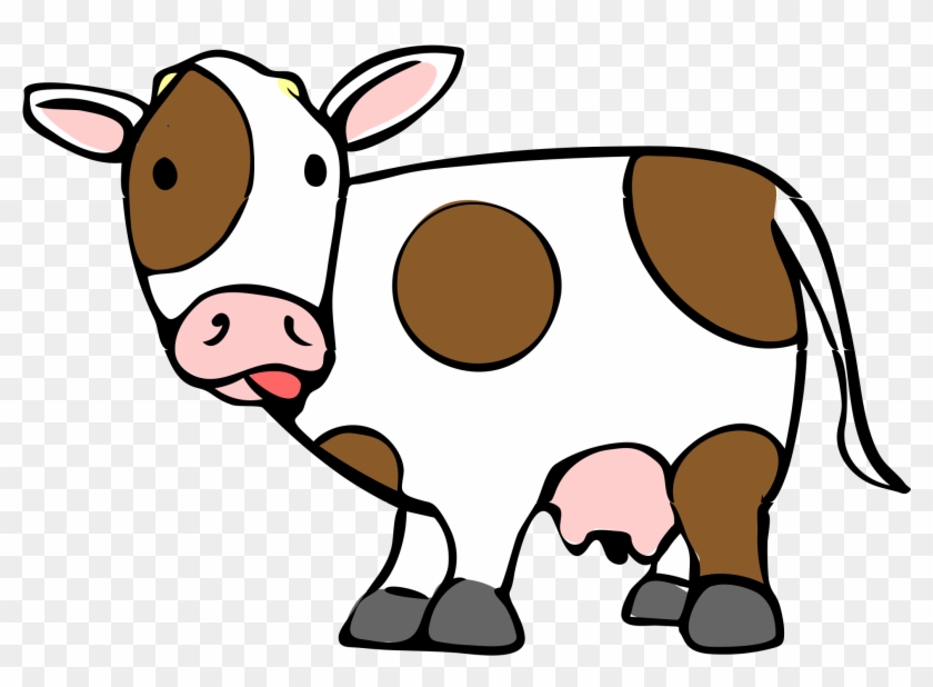 Open - Cow Cartoon #329326