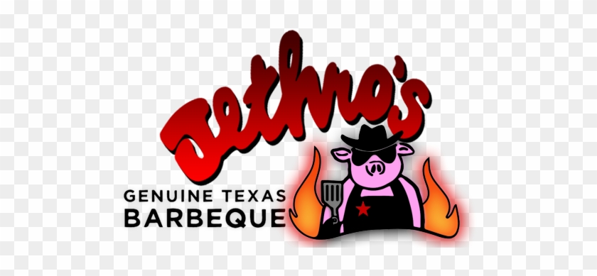 Jethro#39s Genuine Texas Barbeque Taos New Mexico Bbq - Cartoon #329448