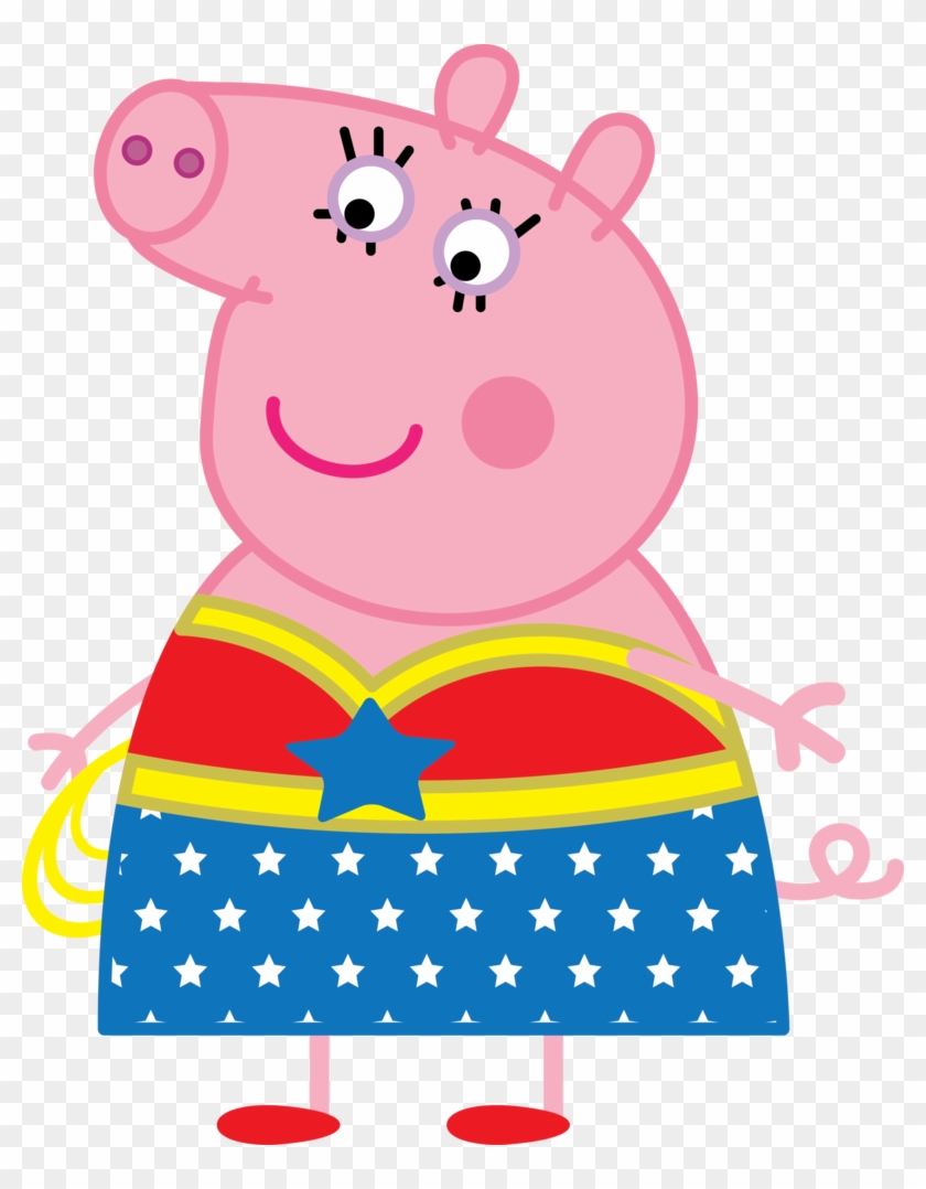 Peppa Pig Captain America By Huuthuat - Peppa Pig Deviantart #329561