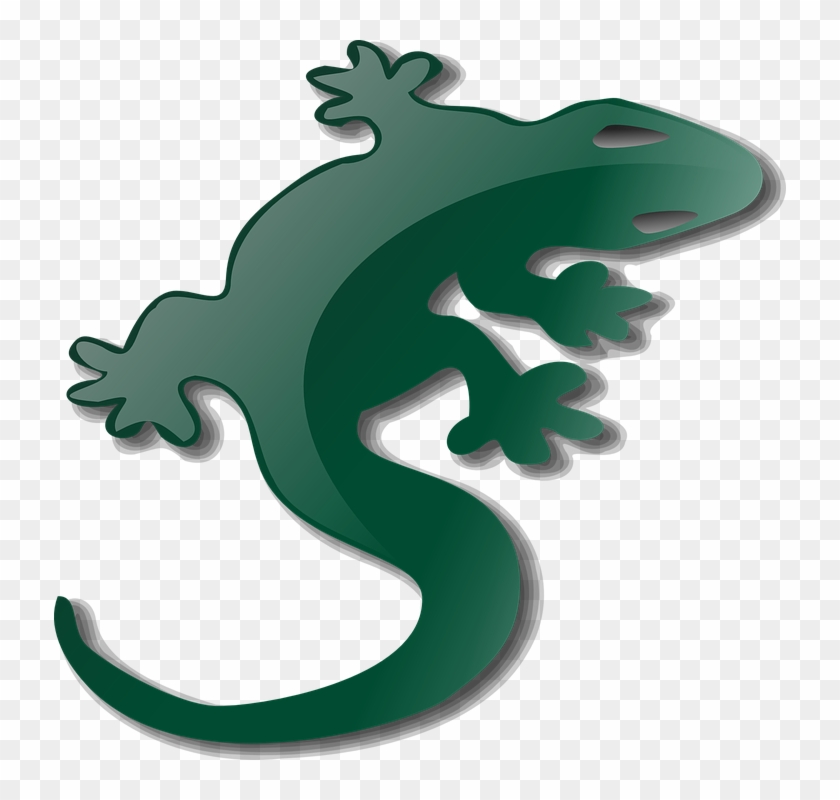 Salamander Clipart Green Lizard - Krokodile Cliparts Transparent Background #329589