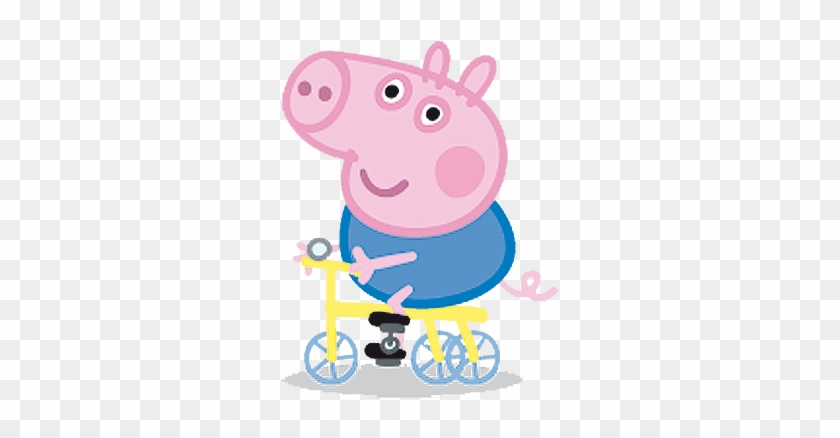 George Pig En Bicicleta Más - George Pig #329616