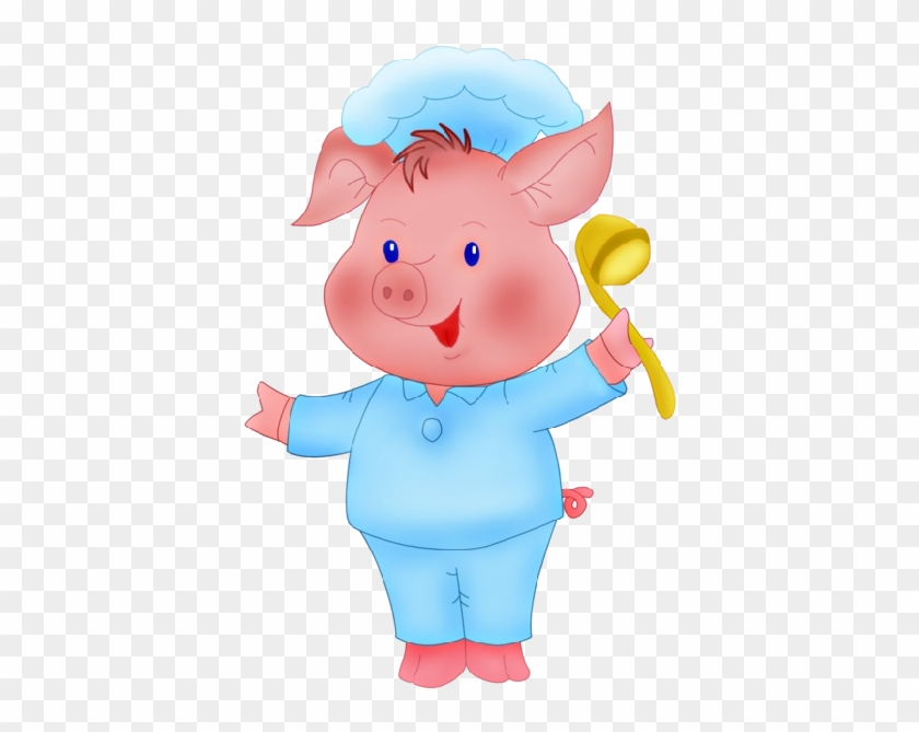 Cute Funny Cartoon Pigs Animal Clip Art Images - Cartoon #329622