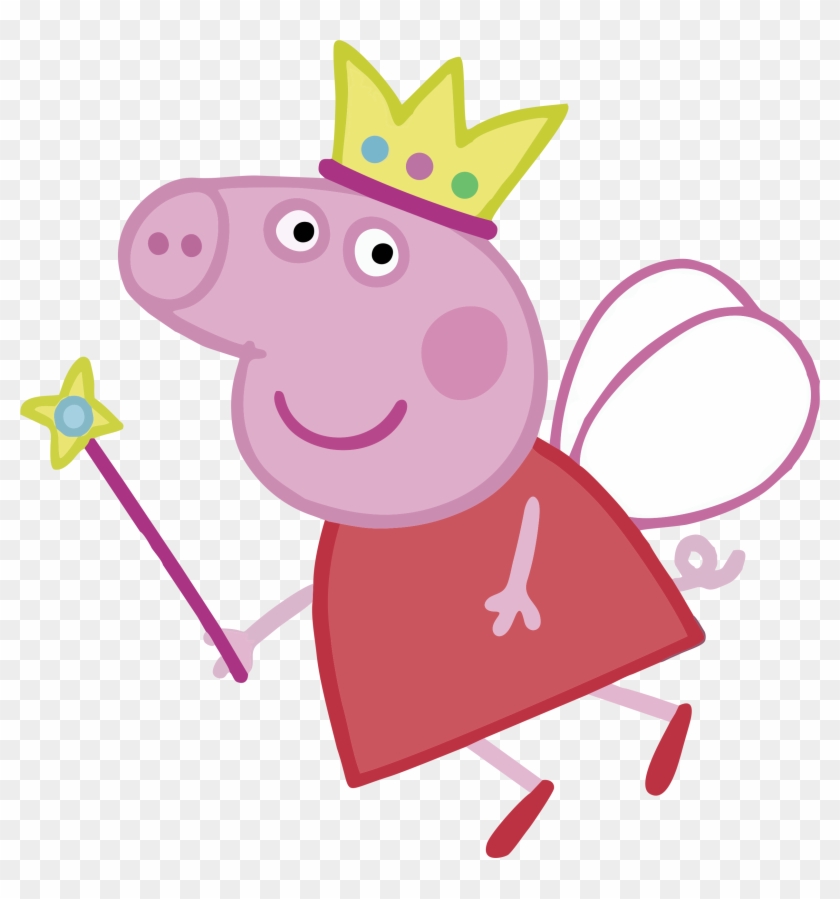 Daddy Pig Princess Clip Art - Peppa Pig Png #329639