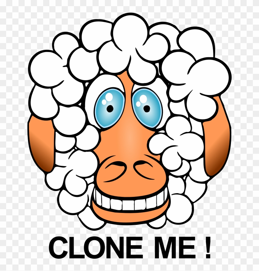 Clipart - Funny Sheep - Clipart Clone #329643
