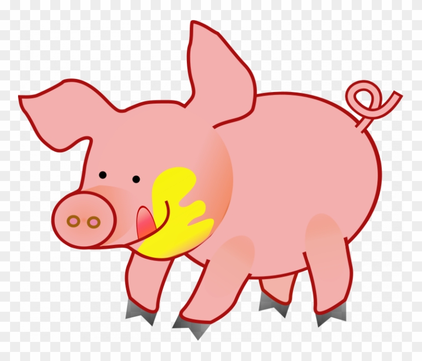 Cute Pig Clipart Funny Pig Clipart Clipart Panda Free - Clip Art Animals Pig #329665