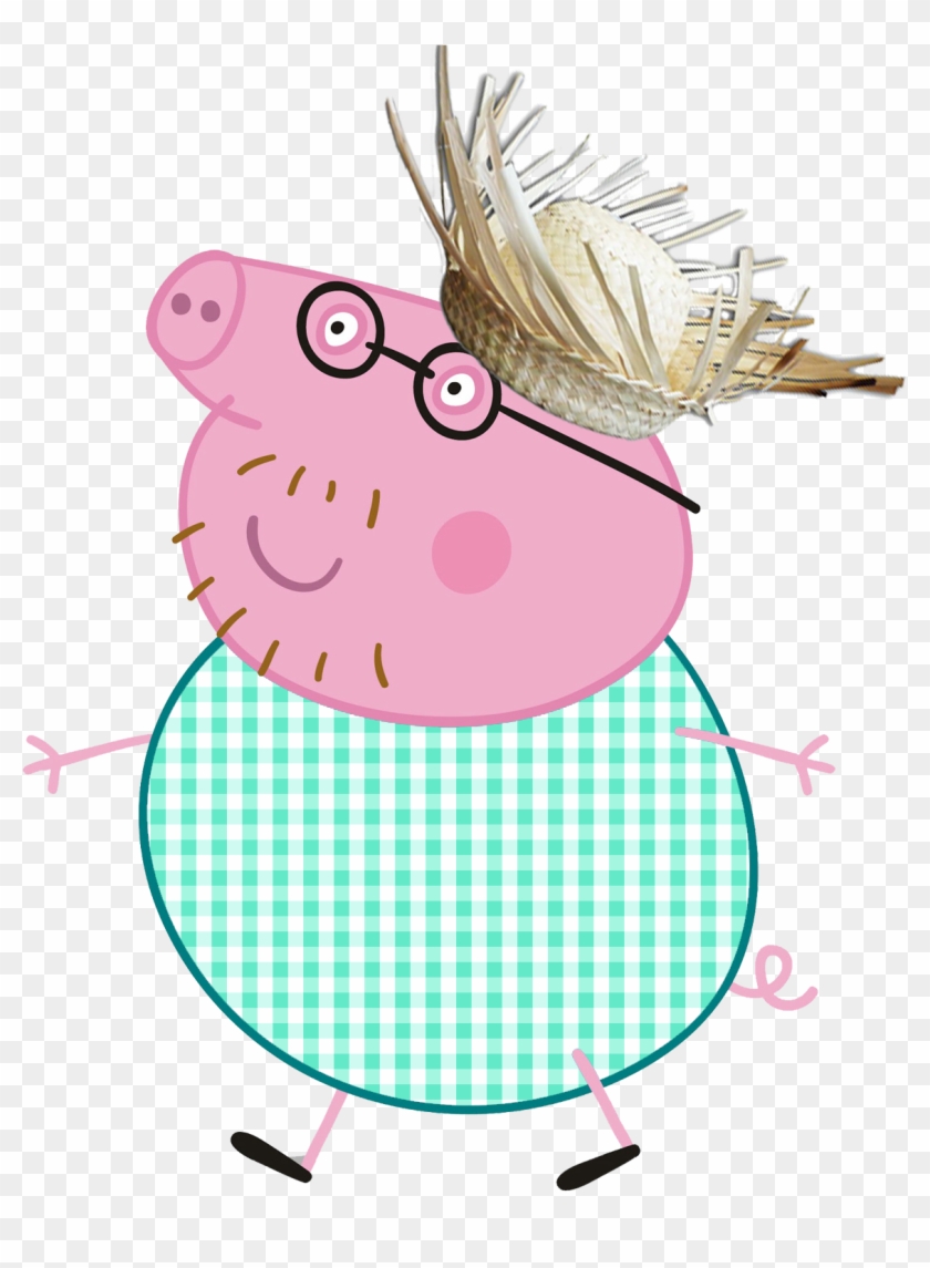 George Pig, Pigs, Peppa Pig, Digital Invitations, Shower - Imagem Papai Pig #329692