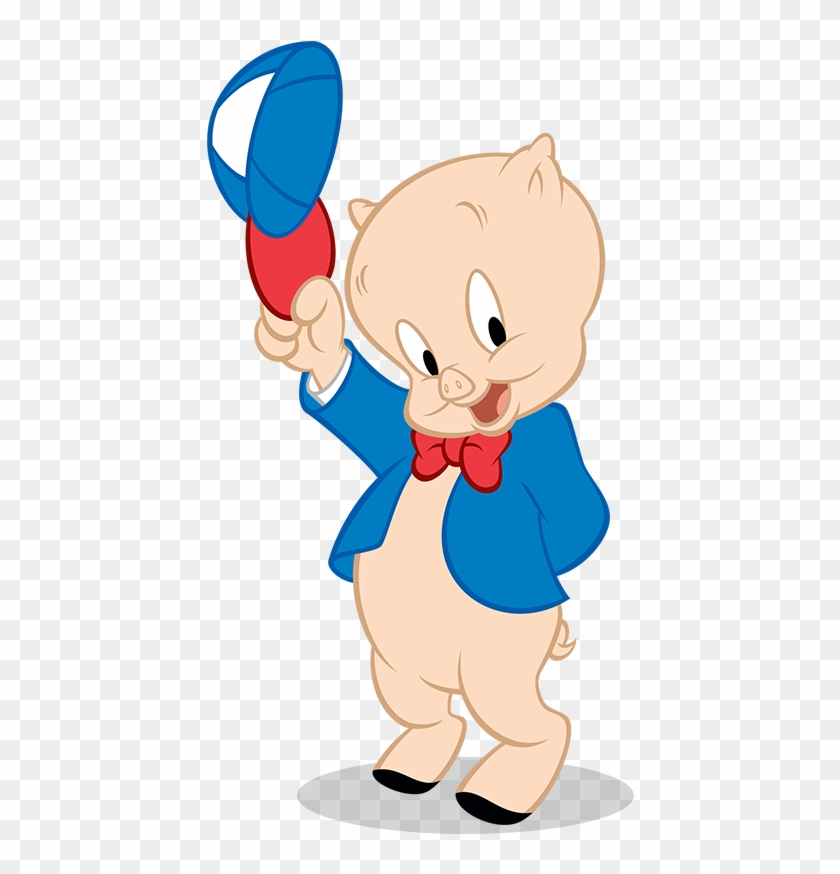 Porky Pig Thats All Folks Png #329765