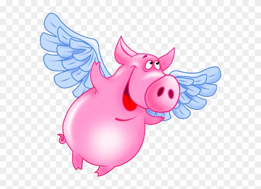 Cute Cartoon Pigs Funny Animal Clip Art Images - Pig #329838