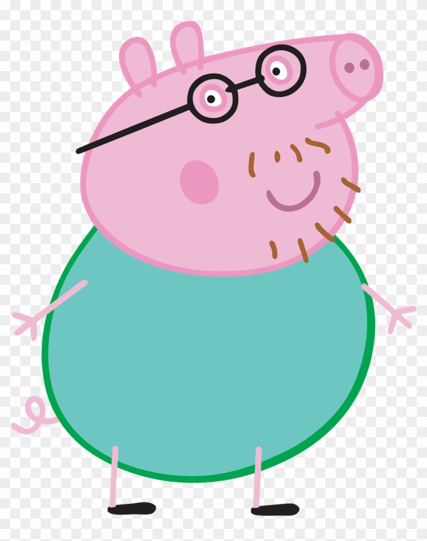 Peppa Pig Character Fanart - Peppa Pig Daddy Pig #329851