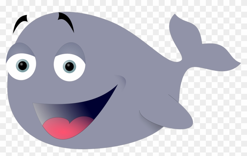 Beluga Whale Clipart Kid - Funny Whale Clipart #329878