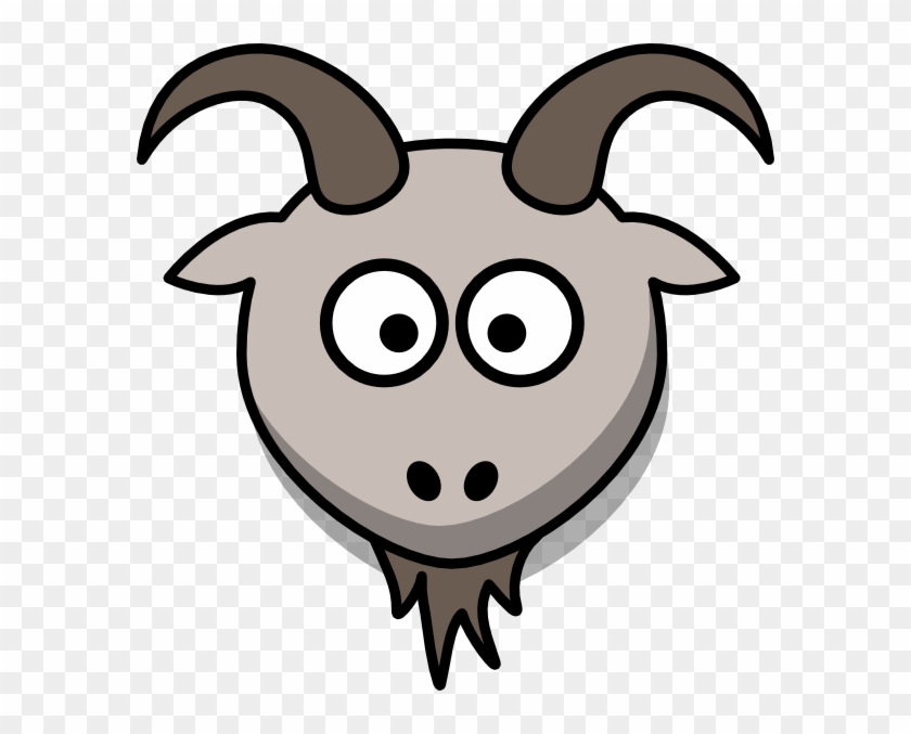 billy goat head cartoon