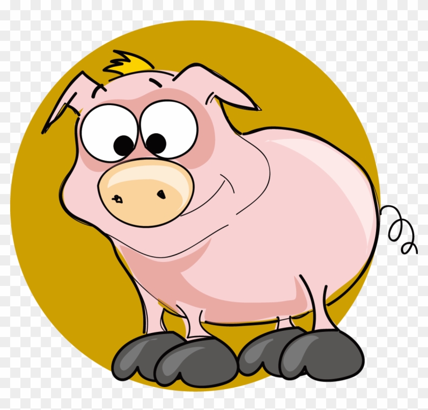 Domestic Pig Comics Clip Art - Domestic Pig Comics Clip Art #329937