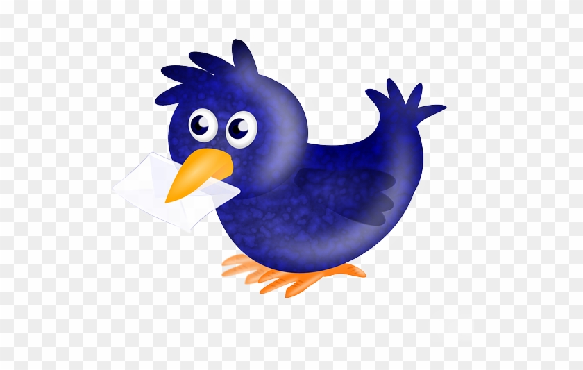 Twitter Carrier Pigeon, Homer, Pigeon, Bird, Envelope, - Globe Vector Love Carrier #330100