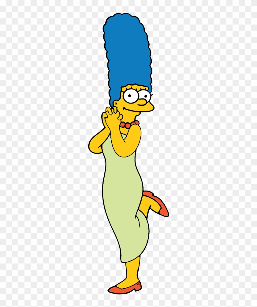 The Simpsons Clip Art - Marge Simpson Cardboard Cutout #330198