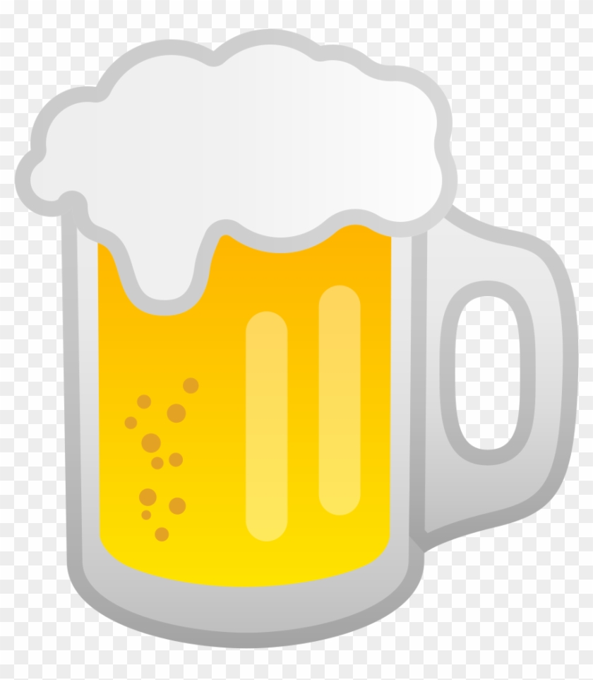 Beer Mug Icon Google Bier Emoji Free Transparent Png Clipart Images Download