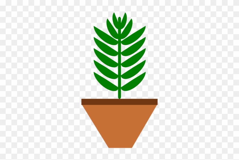 Planta En Maceta - Pot Plant Clip Art #330599