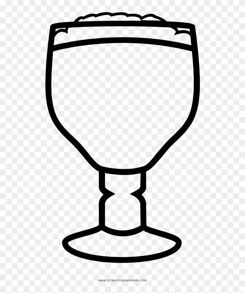Goblet Beer Glass Coloring Page - Beer #330616
