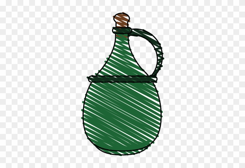 Wine In Jug Icon - Vector Graphics #330749