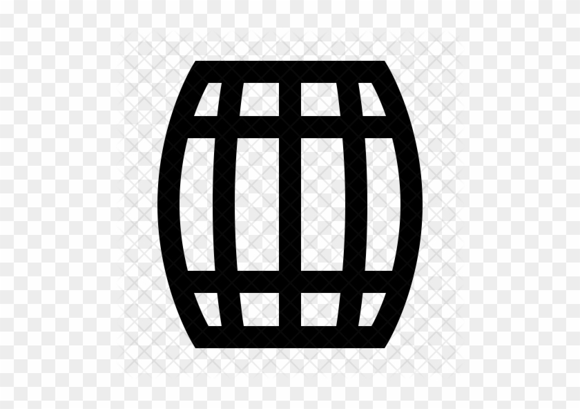 Wooden Beer Keg Icon - Icon #330804