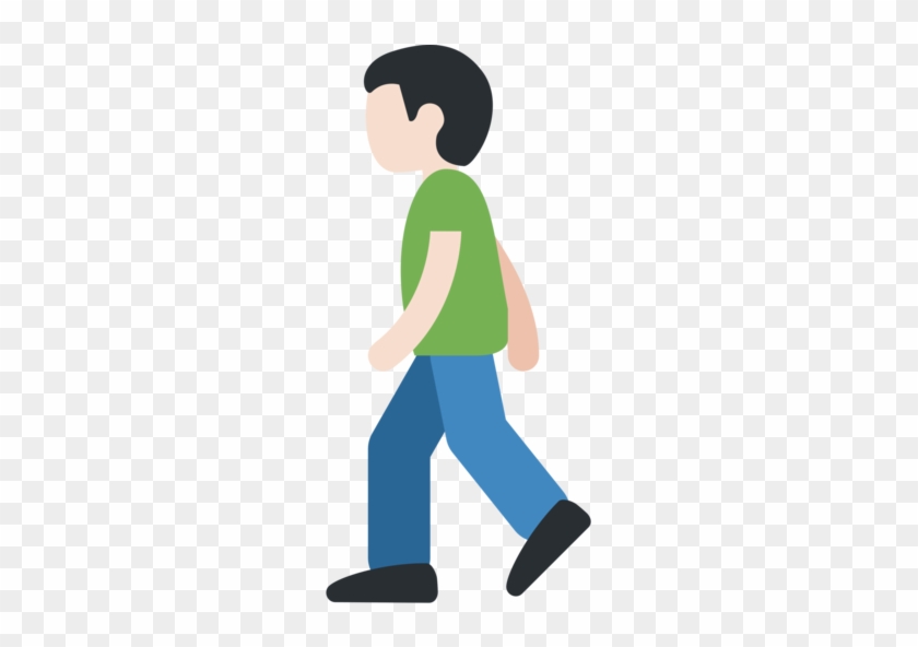 Twitter Twemoji Png Walk Emoji - Person Walking Emoji #330817
