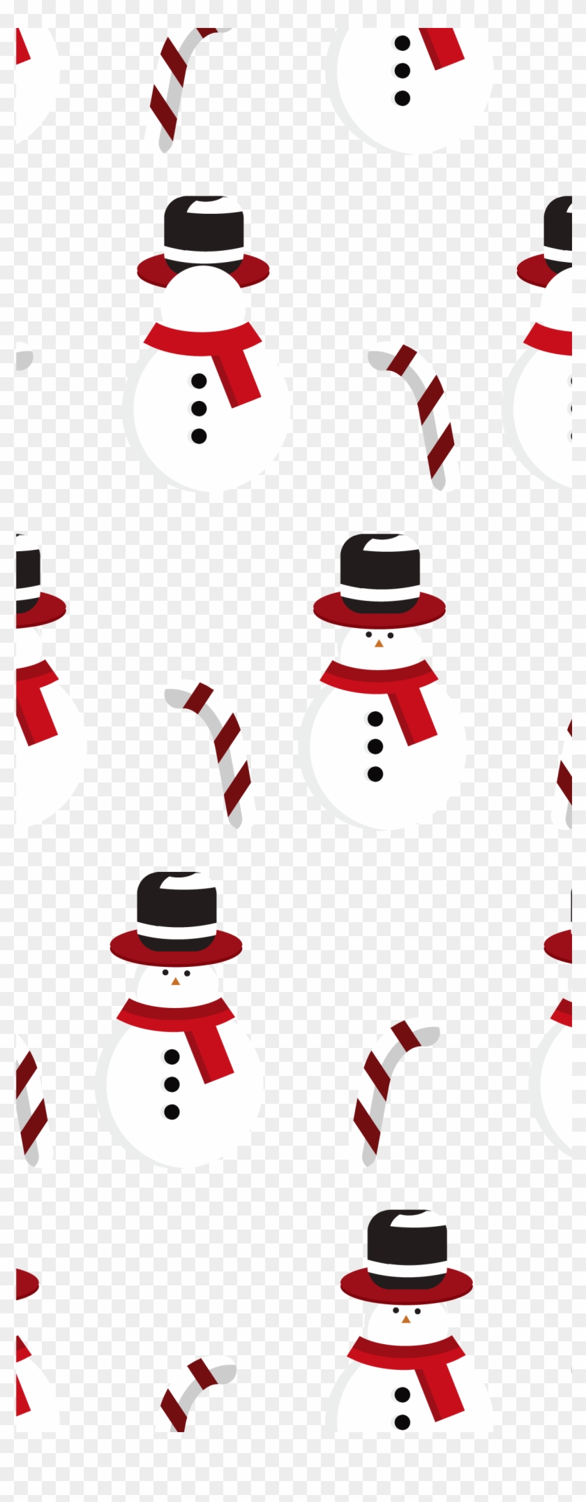 Snowman Wallpaper Design Draft 1194*3000 Transprent - Snowman Wallpaper Design Draft 1194*3000 Transprent #330889
