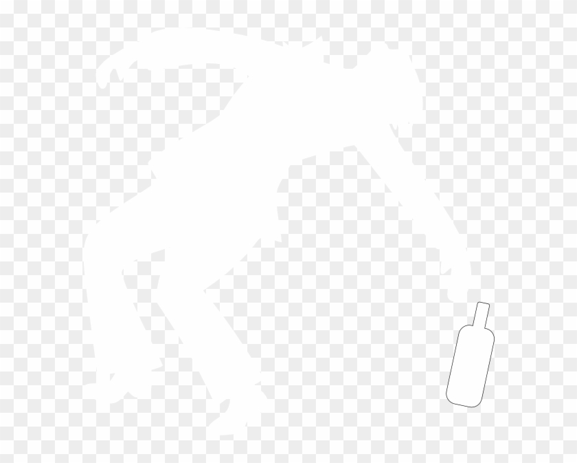 Alcohol Bhp Clip Art - Drunk Png White #330884