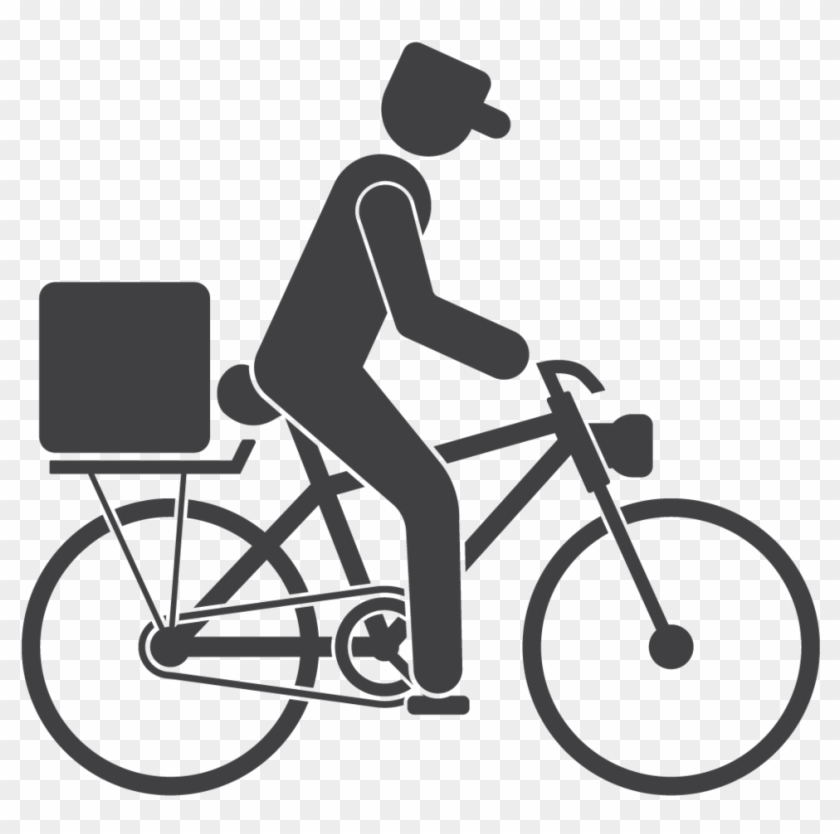 Crowler Craftbeer Delivery - Delivery Bike Clipart Png #330923