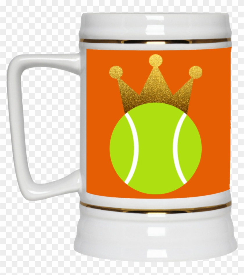 I Love Tennis Tennis Balls Crown Lover Mug Cup Coffee - Mug There Is No Fun In Germany #330968