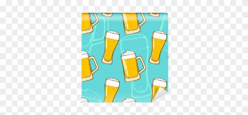 Beer Seamless Pattern - Beer #330979