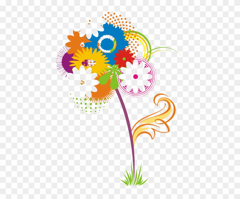Vector Flower - Have A Nice Day In Spanish #331004