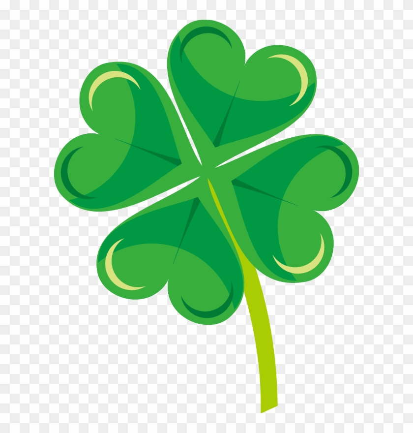 Four-leaf Clover Drawing Cartoon - Four-leaf Clover Drawing Cartoon #331058