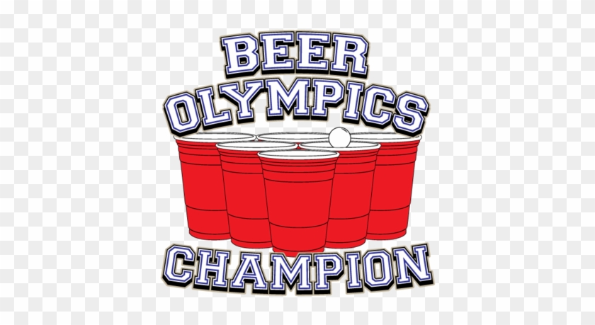 Beerlympics Champion Red Cups Beer Pong Drinking Parody - Olympics Drinking Shirt #331177