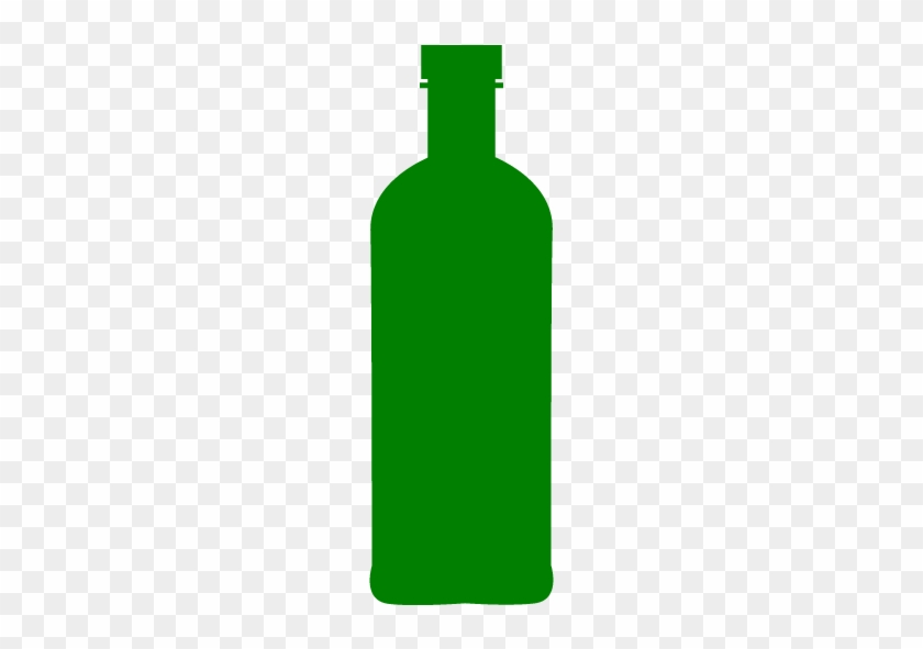 Green Bottle 9 Icon - Glass Bottle #331245