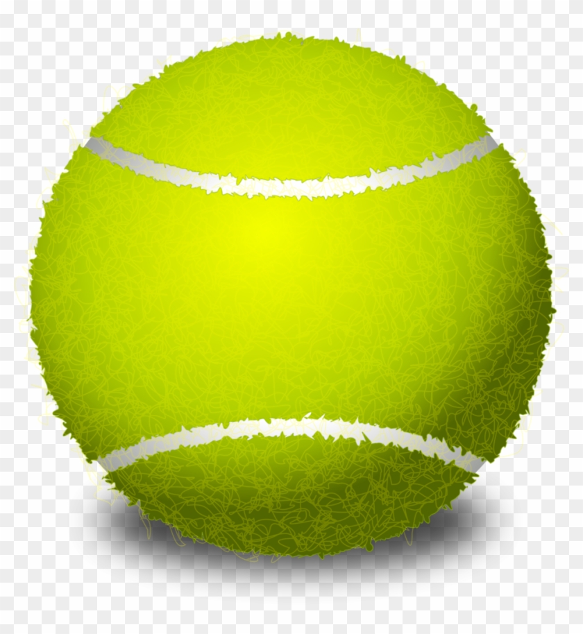 Tennis Ball Clipart Transparent - Tennis Ball Clip Art No Background #331271